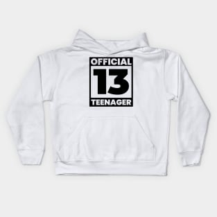 13th birthday Kids Hoodie